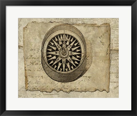 Framed Antique Map VI Print