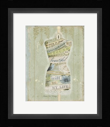 Framed Make Everything Beautiful II Print