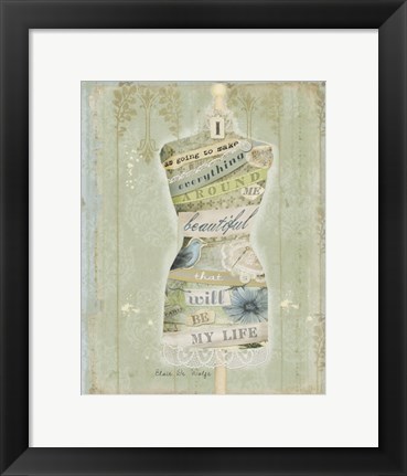 Framed Make Everything Beautiful II Print