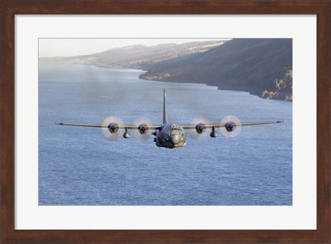 Framed MC-130H Combat Talon II Over Loch Ness, Scotland Print