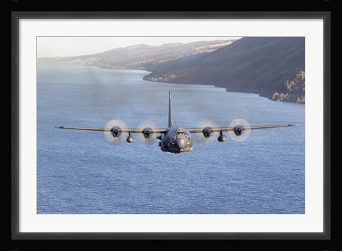 Framed MC-130H Combat Talon II Over Loch Ness, Scotland Print