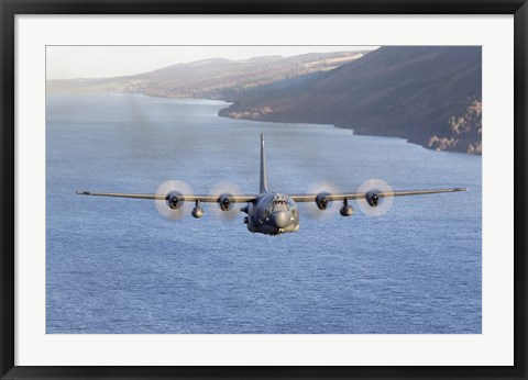 Framed MC-130H Combat Talon II Over Loch Ness, Scotland Print