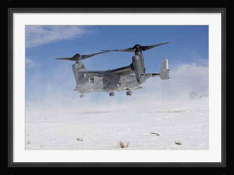 Framed CV-22 Osprey Takes Off Print