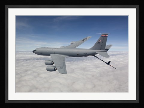 Framed KC-135R Flies over Arizona Print
