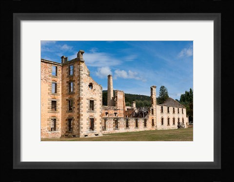 Framed Port Arthur historic penitentiary, Australia Print
