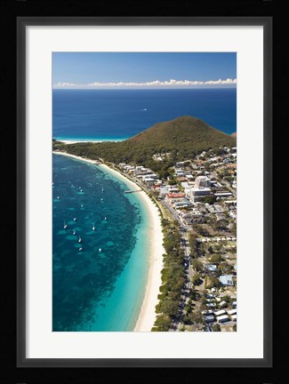 Framed Australia, New South Wales, Shoal Bay, Port Stephens Print