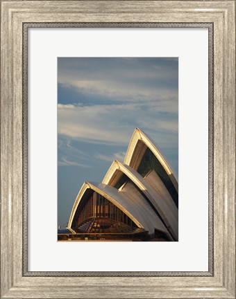 Framed Australia, Sydney, Early Light on Sydney Opera House Print