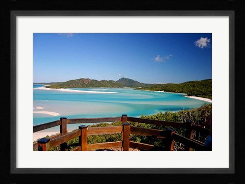 Framed Whitsunday Islands, Australia Print