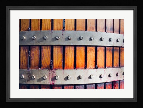 Framed Australia, Barossa Valley, Hydraulic presses, Winery Print