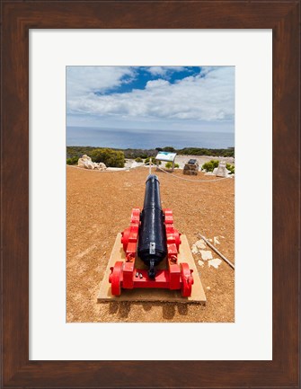 Framed Cape Borda Lighthouse, Kangaroo Island, Australia Print
