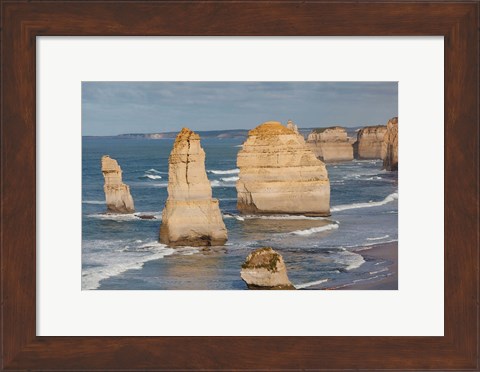 Framed Coastline, 12 Apostles, Great Ocean Road, Port Campbell NP, Victoria, Australia Print