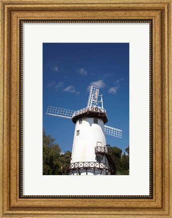 Framed Windmill at Penny Royal World, Launceston, Australia Print
