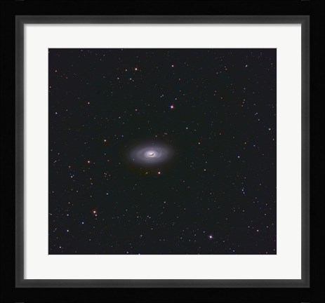 Framed Black Eye Galaxy Print