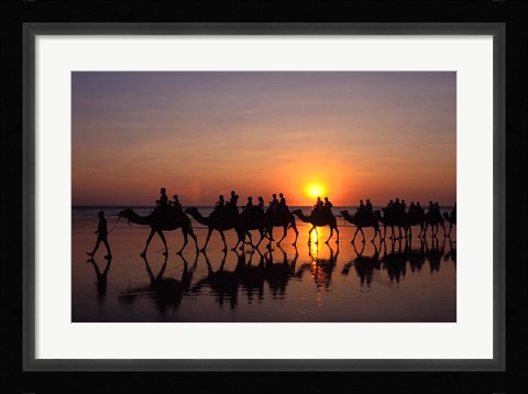 Framed Cable Beach, Broome, Kimberley, Australia Print