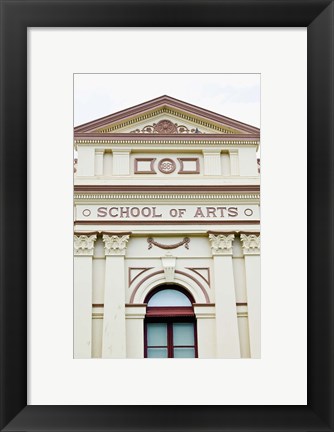 Framed Australia, Queensland, School of Arts, Education Print