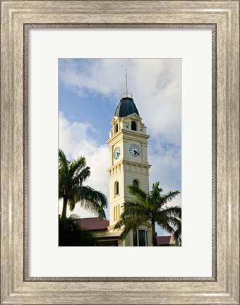 Framed Australia, Queensland, Bundaberg Post Office Tower Print