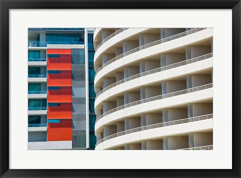 Framed Australia, Saville and Rydges Hotels, Modern building Print