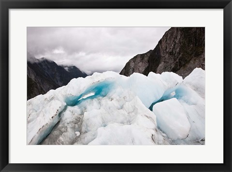 Framed New Zealand, South Island, Franz Josef Glacier Print