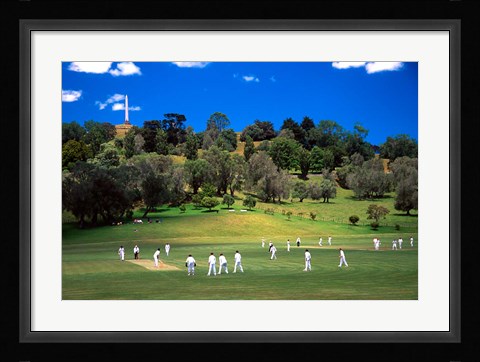 Framed Cornwall Cricket Club, Auckland, New Zealand Print