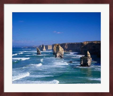 Framed Great Ocean Road, The Twelve Apostles, Victoria, Australia Print