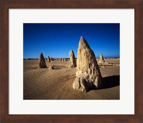 Framed Pinnacles, Nambung National Park, Western Australia, Australia Print