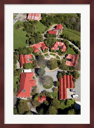 Framed Outward Bound Outdoor Education School, South Island, New Zealand Print