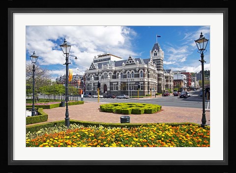 Framed Law Courts, Dunedin, South Island, New Zealand Print
