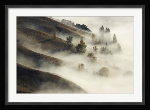 Framed Te Mata Peak, Hawkes Bay, North Island, New Zealand Print