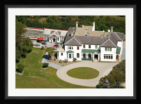 Framed Corstorphine House, Dunedin, New Zealand Print