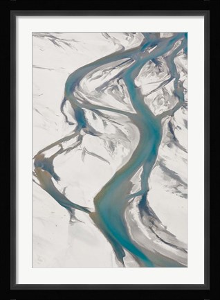 Framed Dart River, near Glenorchy, Queenstown Region, South Island, New Zealand Print