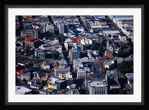 Framed Dunedin City, New Zealand Print