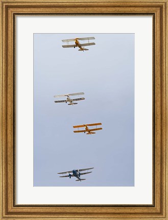 Framed New Zealand, Warbirds Over Wanaka, Vintage Airplanes Print