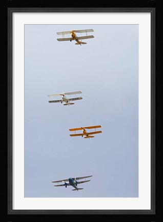 Framed New Zealand, Warbirds Over Wanaka, Vintage Airplanes Print