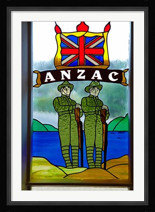 Framed St James Church, Kerikeri, North Island, New Zealand Print