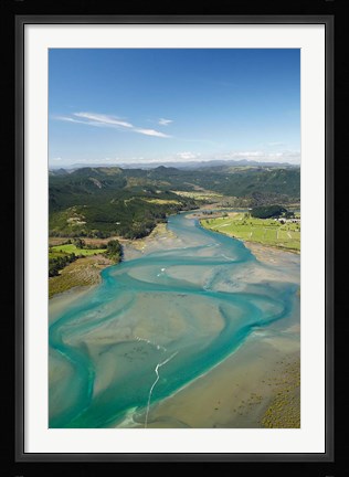 Framed Tairua Harbour, Coromandel, North Island, New Zealand Print