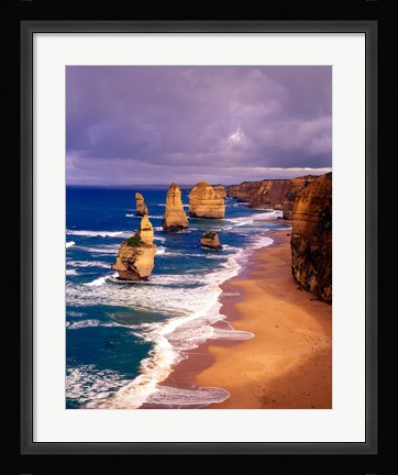 Framed Flinders Chase National, Remarkable Rocks, Kangaroo Island, Australia Print