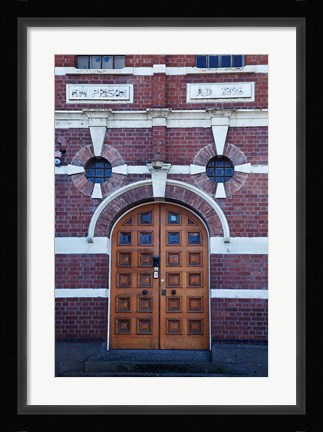 Framed Entrance to old Dunedin Prison (1896), Dunedin, South Island, New Zealand Print