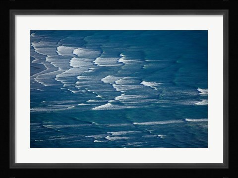 Framed Waves at the Avon and Heathcote Rivers, Christchurch, New Zealand Print