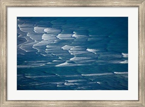 Framed Waves at the Avon and Heathcote Rivers, Christchurch, New Zealand Print