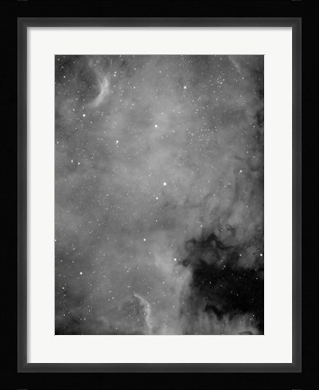 Framed North America Nebula Print