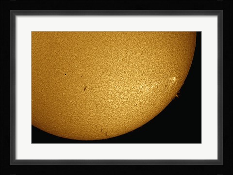 Framed Mercury Solar Transit Print