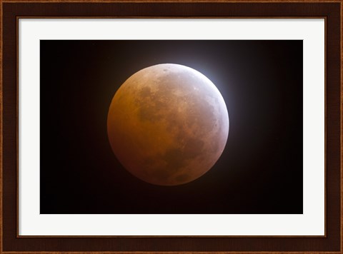 Framed Lunar Eclipse (horizontal) Print