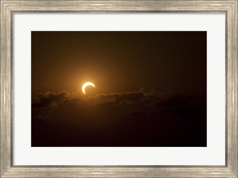 Framed Partial Solar Eclipse Print