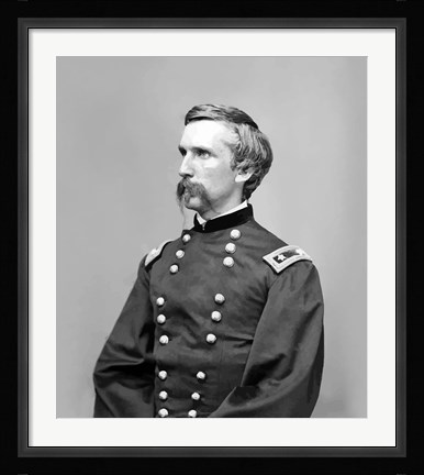 Framed General Joshua Lawrence Chamberlain (left profile) Print