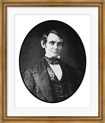 Framed Young Abraham Lincoln Print