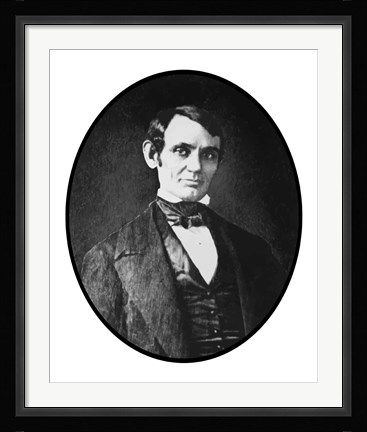 Framed Young Abraham Lincoln Print