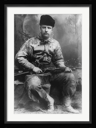 Framed Young Theodore Roosevelt Print