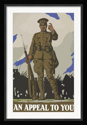 Framed Appeal to You Print