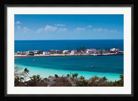 Framed Bahamas, Eleuthera Island, Governors Harbor Print