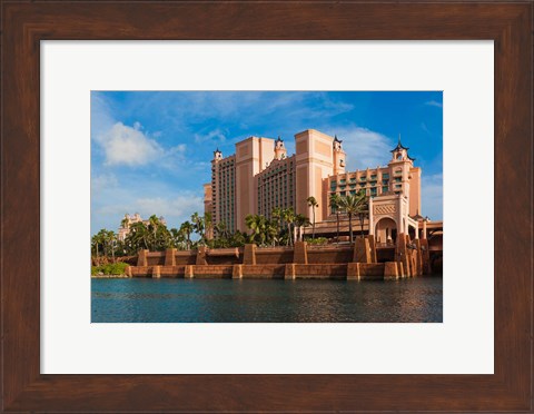 Framed Bahamas, New Providence Island, Atlantis Hotel Print